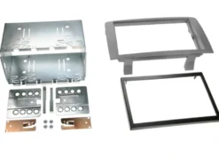 Monteringsram 2-DIN Lancia Musa, anthracit