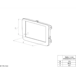 Monteringsram 2-din mazda5 2010-