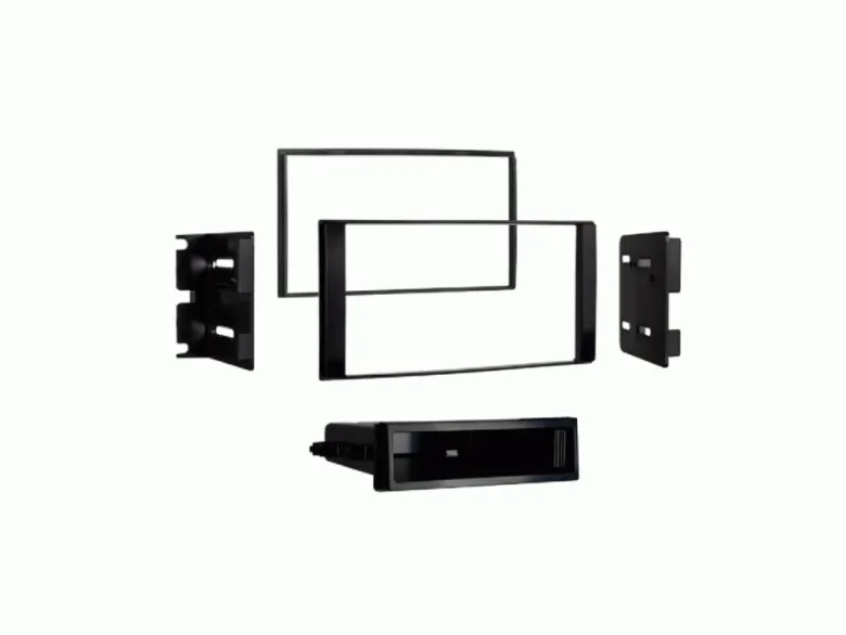 Monteringsram 2-DIN med prylfack, Nissan NV200/Chevrolet Express