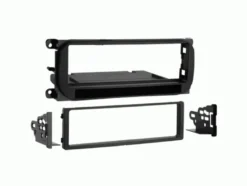 Monteringsram 1-DIN med prylfack Chrysler/Dodge/Jeep/Plymouth