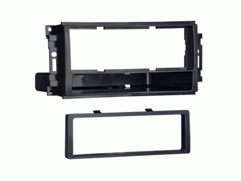 Monteringsram 1-DIN med prylfack Chrysler/Dodge/Jeep/Lancia/VW