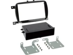 Monteringsram 2-DIN med prylfack Fiat 500