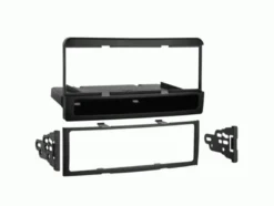 Monteringsram 1-DIN med prylfack Ford/Mazda/Mercury, svart