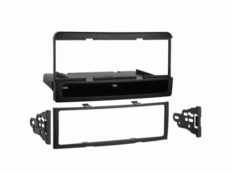 Monteringsram 1-DIN med prylfack Ford/Mazda/Mercury, svart