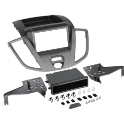 Monteringsram 2-DIN med prylfack Ford Transit V363