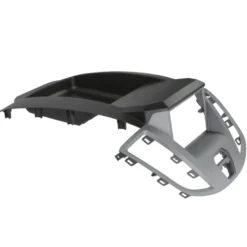 Monteringsram 2-DIN med prylfack Ford Transit V363