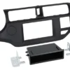 Monteringsram 2-DIN med prylfack, Kia Rio 09/2011->