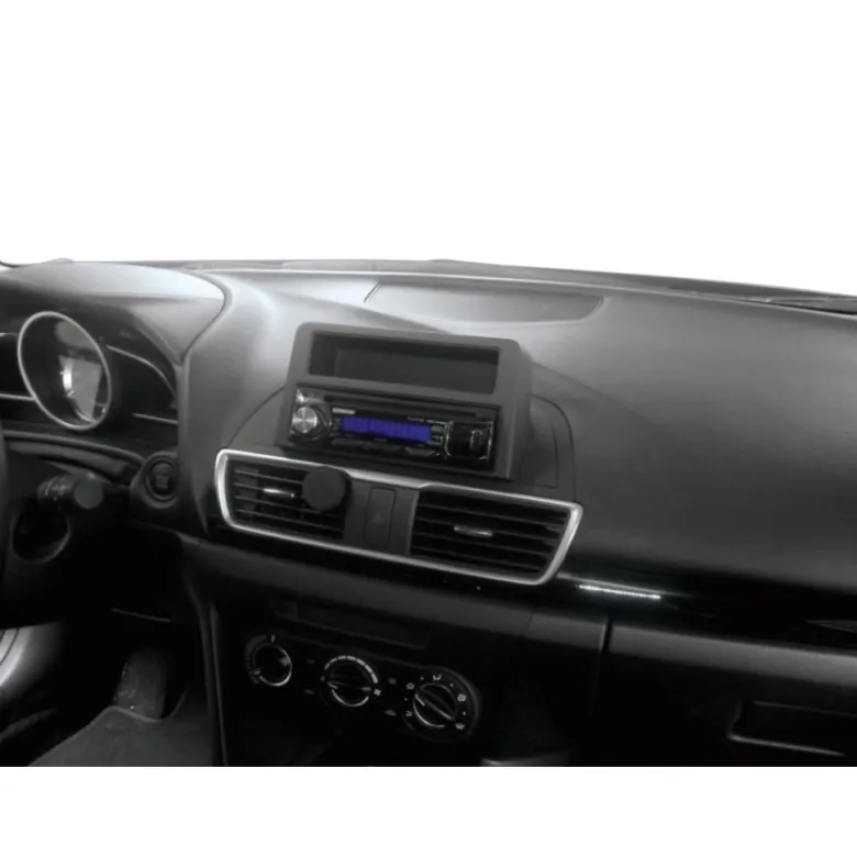 Monteringsram 1-DIN med prylfack Mazda 3