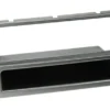 Monteringsram 1-DIN med prylfack Opel Corsa C, aluminium