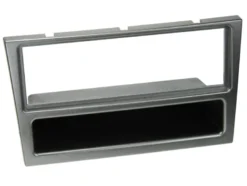 Monteringsram 1-DIN med prylfack Opel Corsa C, aluminium