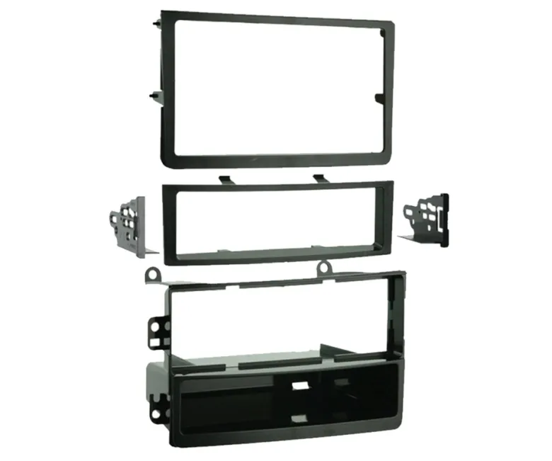 Monteringsram 2-DIN med prylfack, Nissan 350Z 2006-2009