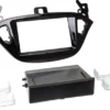 Monteringsram 2-DIN med prylfack Opel Adam/Corsa E