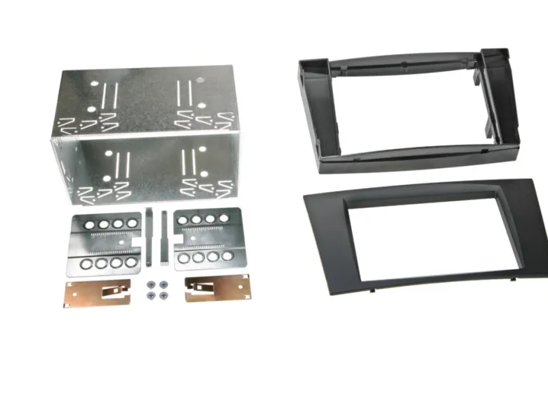 Monteringsram 2-DIN Mercedes CLS/E-klass