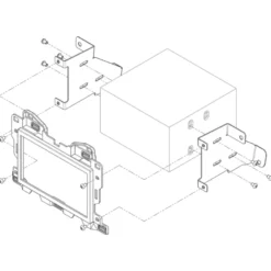Monteringsram 2-DIN Mercedes Sprinter 2018-2024