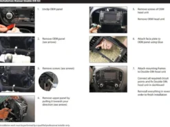 Monteringsram 2-din Nissan Juke 2010-2019