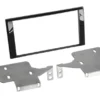 Monteringsram 2-DIN Nissan Juke, piano black
