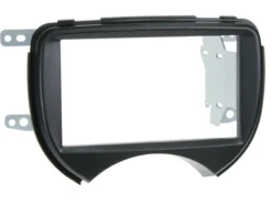 Monteringsram 2-din Nissan Micra 2011- svart