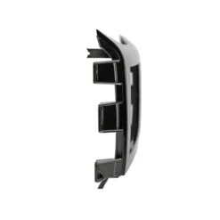 Monteringsram 2-DIN Nissan/Renault, piano black