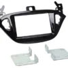 Monteringsram 2-DIN Opel Adam/Corsa E, piano black