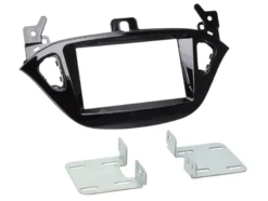 Monteringsram 2-DIN Opel Adam/Corsa E, piano black