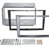 Monteringsram 2-din Opel Astra charcoal metallic