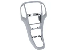 Monteringsram 2-DIN Opel Astra J, platin silver