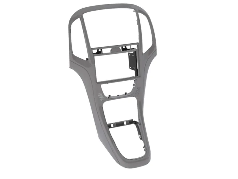 Monteringsram 2-DIN Opel Astra J, titan grey