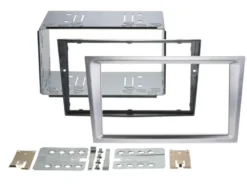 Monteringsram 2-DIN Opel Corsa C, aluminium
