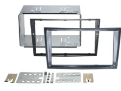 Monteringsram 2-DIN Opel stealth-black