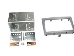 Monteringsram 2-DIN Porsche 911/Boxster/Cayman, vulcano grey