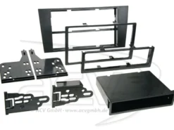 Monteringsram 2-din ram Audi A4 (B5) 99-01 svart