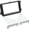 Monteringsram 2-DIN Seat/Skoda/VW, svart