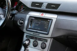 Monteringsram 2-DIN Seat/Skoda/VW, svart