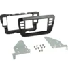 Monteringsram 2-DIN Seat/Skoda/VW, piano black