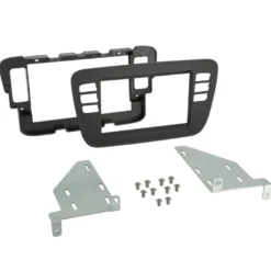Monteringsram 2-DIN Seat/Skoda/VW, svart