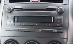 Monteringsram 2-din set Toyota Auris 2007-2013 Svart