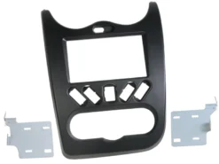 Monteringsram 2-din stereo Dacia Duster 2010- Svart