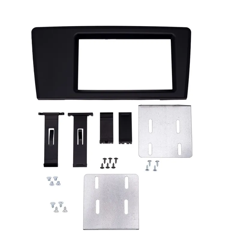 Monteringsram 2-DIN till Volvo V70/S60 2000-2004, svart