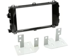 Monteringsram 2-DIN Toyota Auris, piano black
