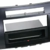Monteringsram 1/2-DIN Toyota Corolla Verso, svart