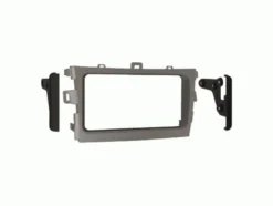 Monteringsram 2-DIN Toyota Corolla 2009-2013, silver