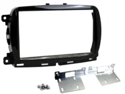 Monteringsram Dubbeldin Fiat 500 2015- svart