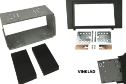Monteringsram dubbel-DIN Ford Mondeo MK3, vinklad