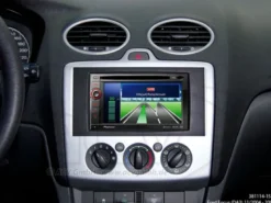 Monteringsram Ford 2-DIN 2003- svart