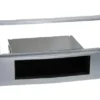 Monteringsram Opel Astra m,m 1-Din matt chrome 04-
