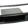 Monteringsram Opel corsa D 1-Din piano black 2006-2014
