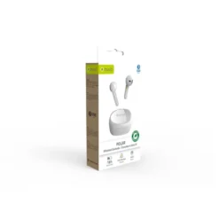 Muvit Polar trådlösa in-ear hörlurar, vit