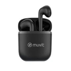 Muvit Pure trådlösa in-ear hörlurar, svart