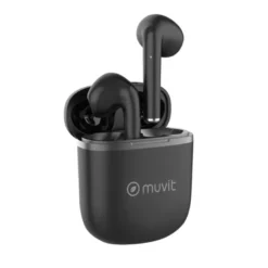 Muvit Pure trådlösa in-ear hörlurar, svart