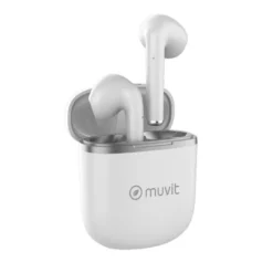 Muvit Pure trådlösa in-ear hörlurar, vit